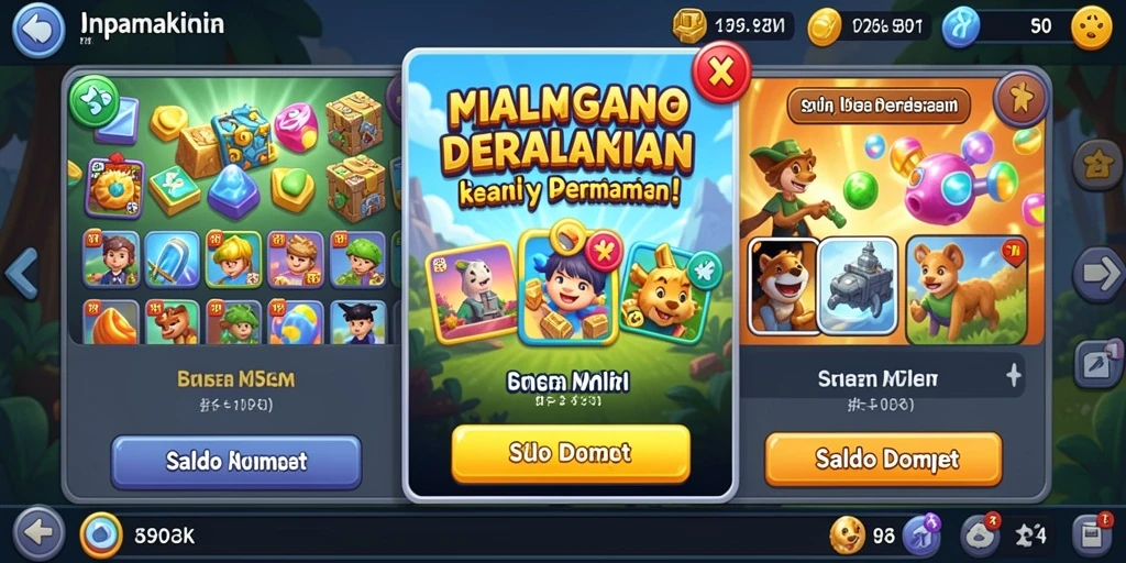 Screenshot menunjukkan tampilan antarmuka yang menarik.