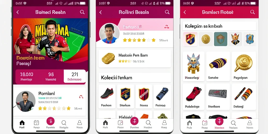 Tampilan antarmuka yang menarik dan intuitif.