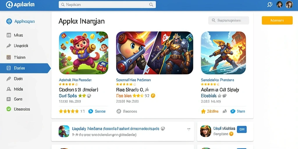 Tampilan utama game RKGG yang menarik.