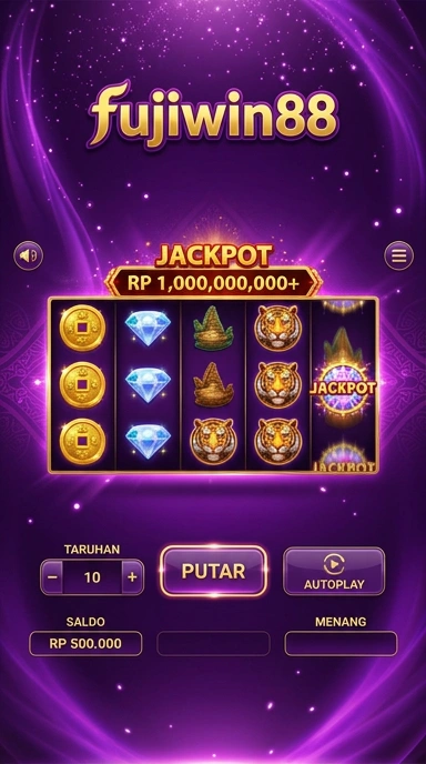 Cuplikan layar menu unduhan fujiwin88 untuk perangkat Android
